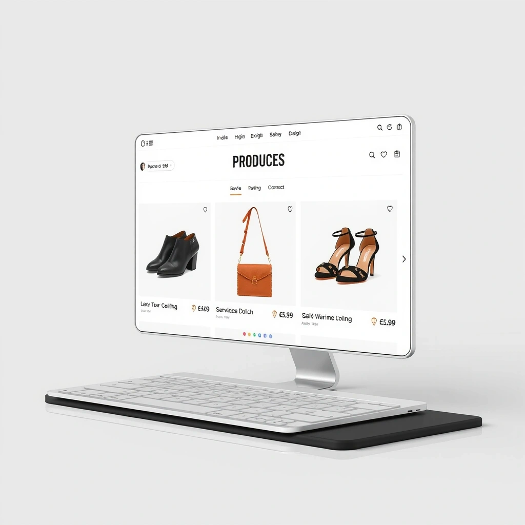 Platformă e-commerce elegantă