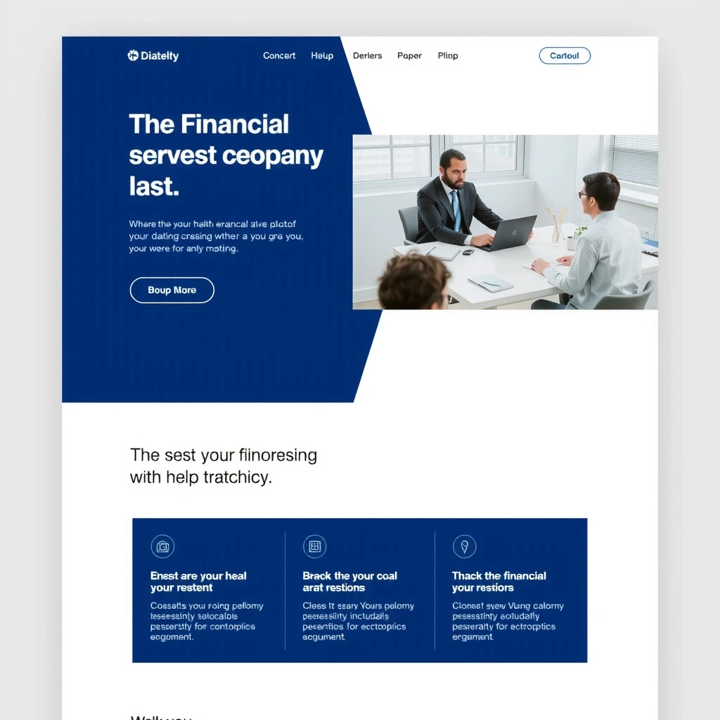 Site web corporativ elegant