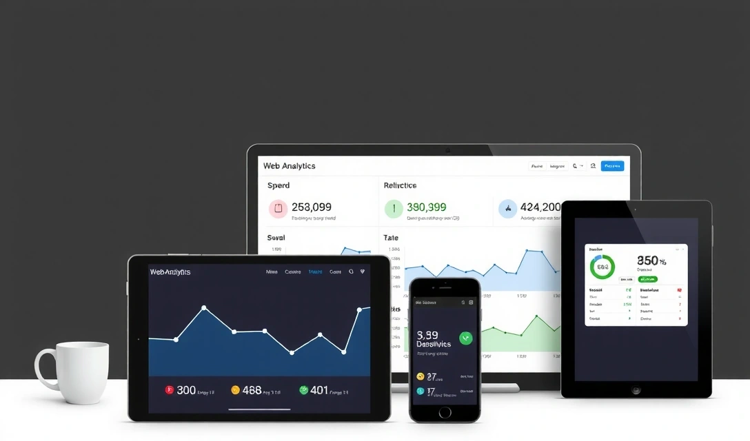 Dashboard de analiză performanță web