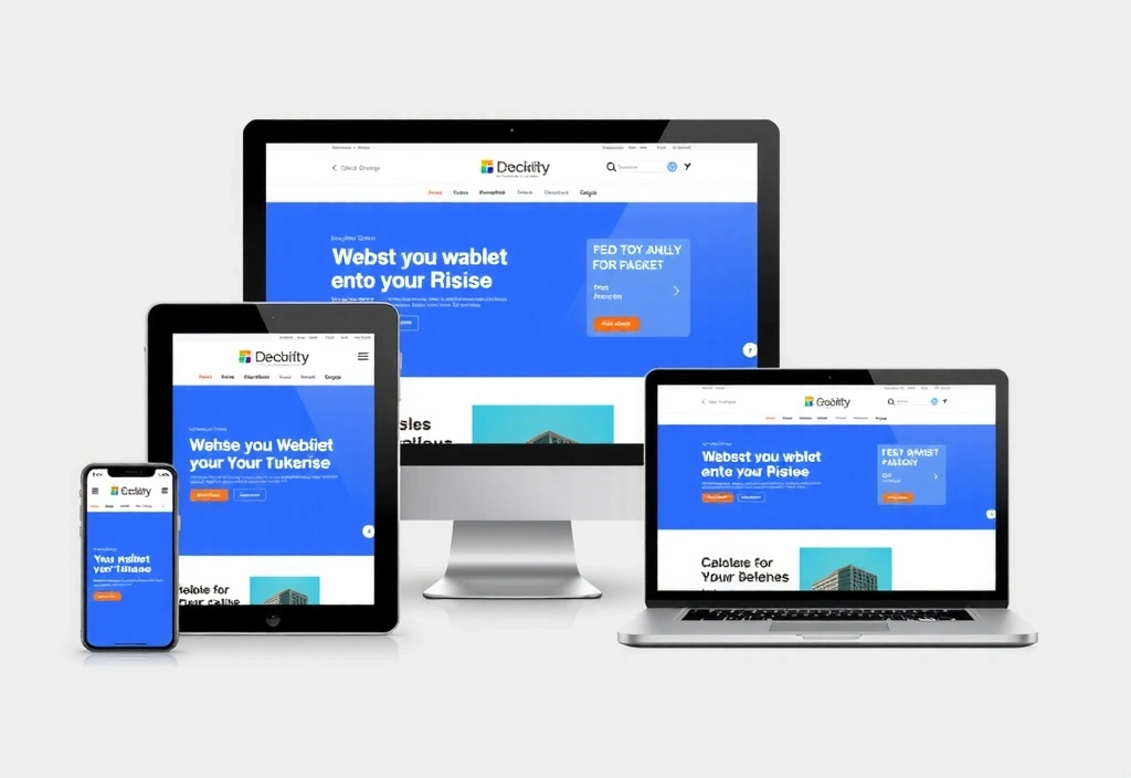 Exemple de design web modern